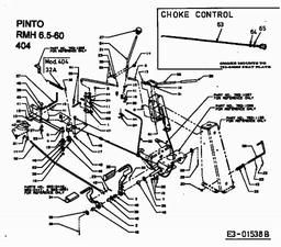 MTD PINTO spare parts