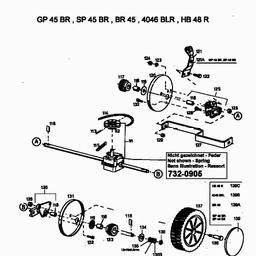 Gutbrod HB 48 R spare parts