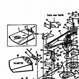 MTD SUPER 18 spare parts