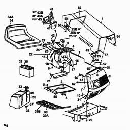 Golf 155/102 spare parts