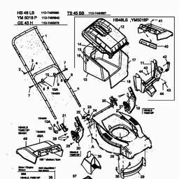 Yard-Man YM 5018 P spare parts