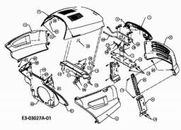 CUB CADET HDS 3235 spare parts
