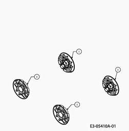 MTD G 46 MO spare parts