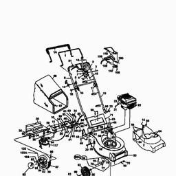 MTD 375 spare parts
