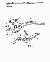 Wolf-Garten OF-S spare parts