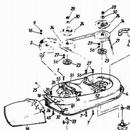 LAWNFLITE (1992) 132-332D611/332 spare parts