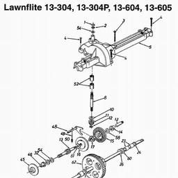 MTD (1996) 13-304P / 136C450D611 spare parts