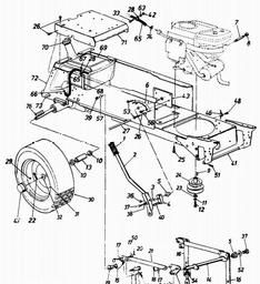 LAWNFLITE (1991) 141-848J611/828 spare parts