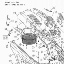LAWNFLITE (2001) 904 / 13DA768N678 spare parts