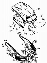 White LRH 145 H spare parts