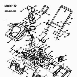 MTD 140 spare parts