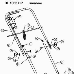 Bolens BL 1033 EP spare parts