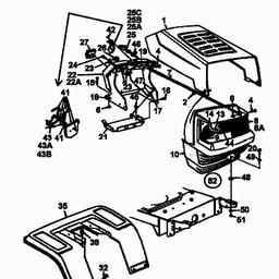 MTD H 125 spare parts