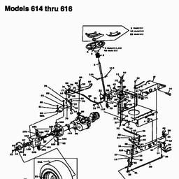 Yard-Man TG 6155 S spare parts