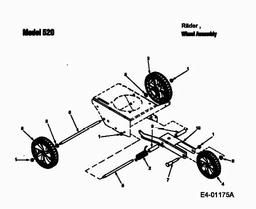 MTD 520 spare parts