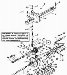 LAWNFLITE (1992) 132-686F611/686 spare parts