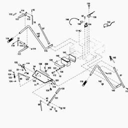 CUB CADET WIDE CUT spare parts