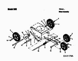 MTD 550 spare parts
