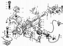 LAWNFLITE (1990) PRO-851/851E spare parts