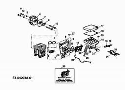 CUB CADET CC 2740 spare parts