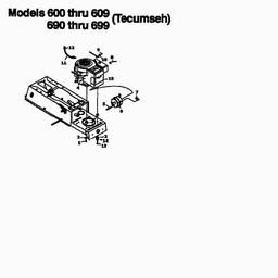 MTD H 165 spare parts