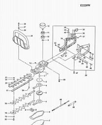 LAWNFLITE (1999) E2210S spare parts