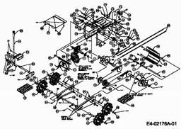 MTD E 7 L 8 N spare parts