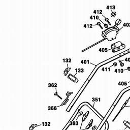 Wolf-Garten B 46 TB spare parts