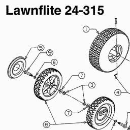 LAWNFLITE (1996) 29-204 / 290-204-000 REMOVE spare parts