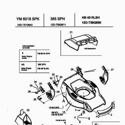 LAWNFLITE 385 SPH spare parts