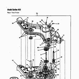 Troy-Bilt TBT 450 spare parts