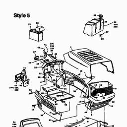 MTD 125/102 spare parts