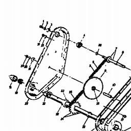 MTD GARTENTILLER  5 spare parts