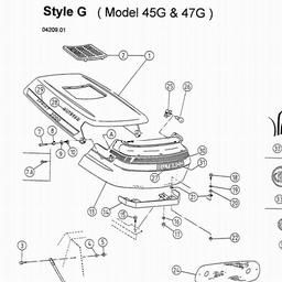MOWMASTER (1999) RH115 / 13AB450C659 spare parts