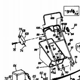 MTD REX-COMBI 51 ESSL spare parts