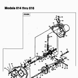 Yard-Man TG 6155 S spare parts