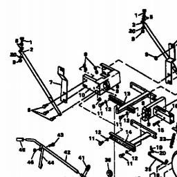 MTD RS 100-12 spare parts