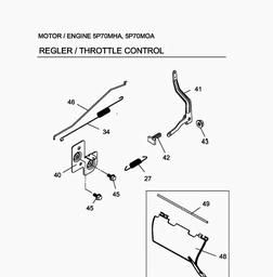MTD-Engines 5 P 70 MOA spare parts