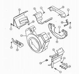 CUB CADET 2165 spare parts