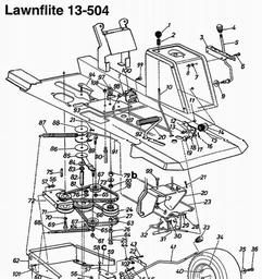 MTD (1996) 13-304P / 136C450D611 spare parts