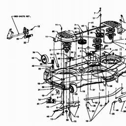 CUB CADET GT 1223 spare parts