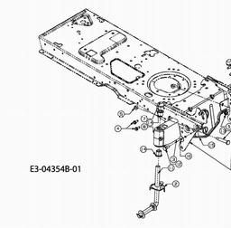 MTD Silvertrac 155/92 H spare parts