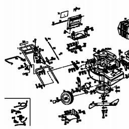 Golf 445 HR 4 spare parts