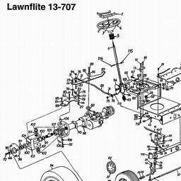 MTD (1996) 13-304P / 136C450D611 spare parts
