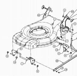 MTD P 46 O spare parts