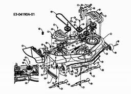 CUB CADET RZT-50 spare parts
