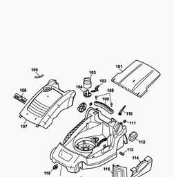 Wolf-Garten Compact plus 32 E spare parts