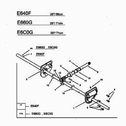 MTD E 6 C 0 G spare parts