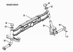 CUB CADET CC 1015 spare parts