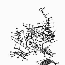 MTD F 125 spare parts